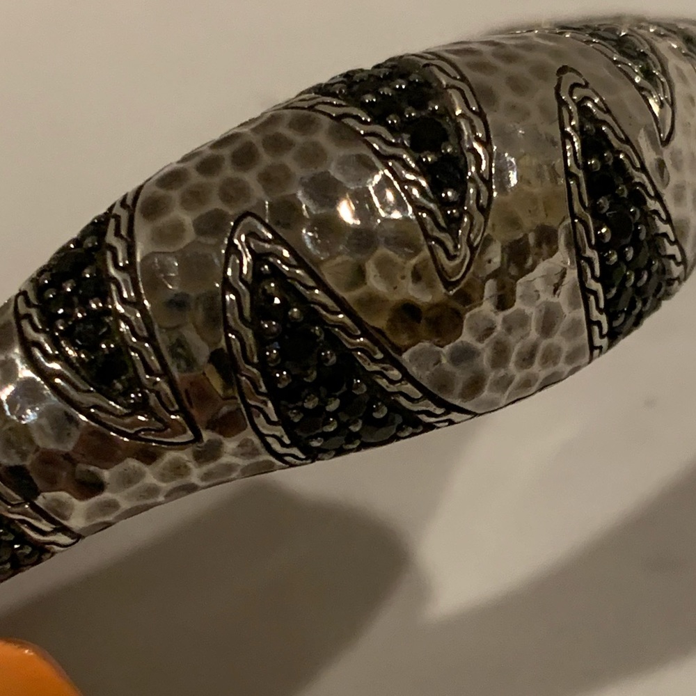 John Hardy Palu Macan silver black sapphire SET - Picture 4 of 8